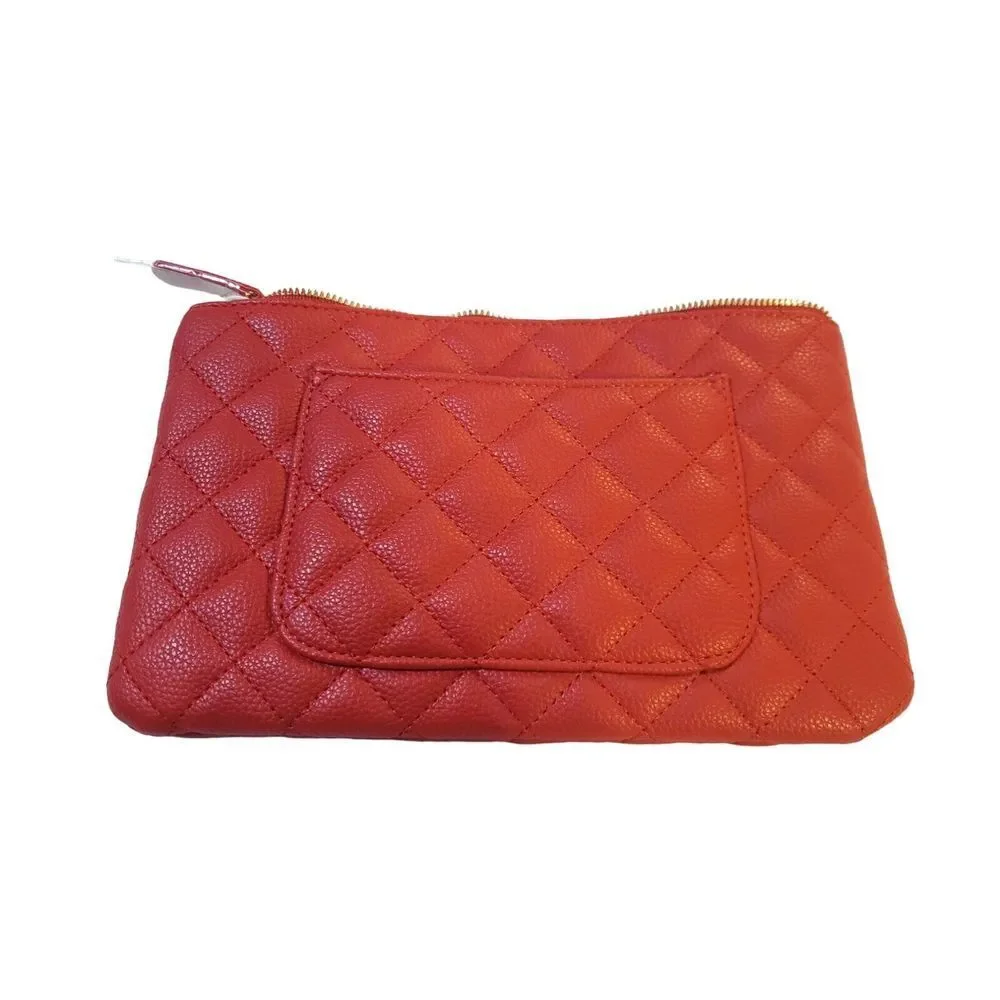 GRACE ELIZABETH Red Clutch Handbag Purse NEW WITH TAGS Designer Wedding Everyday
